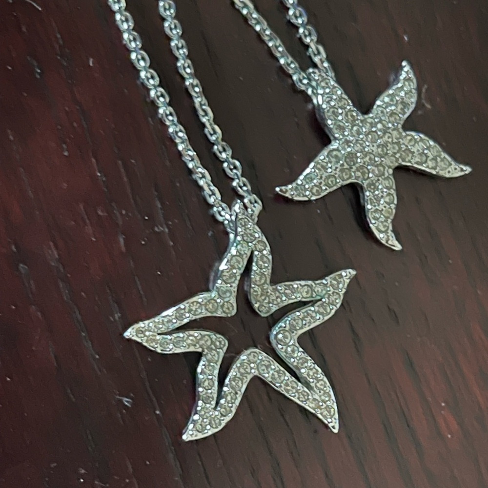 Swarovski star necklace